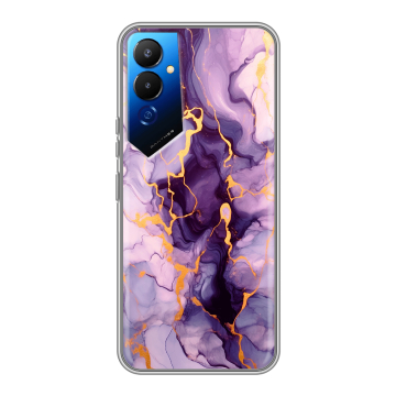 Силиконовый чехол на Tecno Pova 4 с принтом Мрамор Силиконовый чехол на Tecno Pova 4 с принтом Мрамор