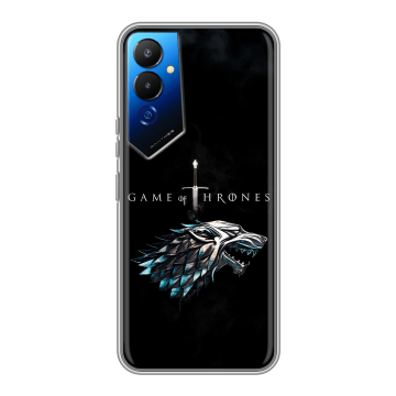 Силиконовый чехол на Tecno Pova 4 с принтом Игра Престолов Game Thrones Силиконовый чехол на Tecno Pova 4 с принтом Игра Престолов Game Thrones