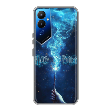 Силиконовый чехол на Tecno Pova 4 с принтом Harry Potter Гарри Поттер Силиконовый чехол на Tecno Pova 4 с принтом Harry Potter Гарри Поттер