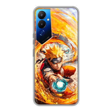 Силиконовый чехол на Tecno Pova 4 с принтом Аниме Наруто Naruto Силиконовый чехол на Tecno Pova 4 с принтом Аниме Наруто Naruto