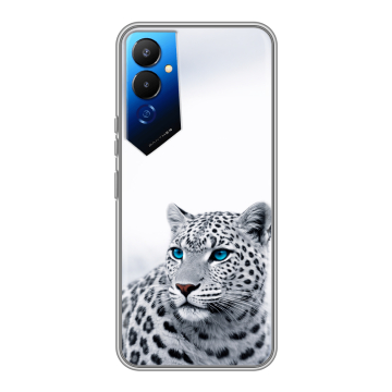 Силиконовый чехол на Tecno Pova 4 с принтом женский Силиконовый чехол на Tecno Pova 4 с принтом женский