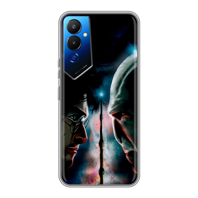 Силиконовый чехол на Tecno Pova 4 с принтом Гарри Поттер Harry Potter Силиконовый чехол на Tecno Pova 4 с принтом Гарри Поттер Harry Potter