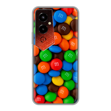 Силиконовый чехол на Tecno Pova 4 Pro с принтом Конфеты