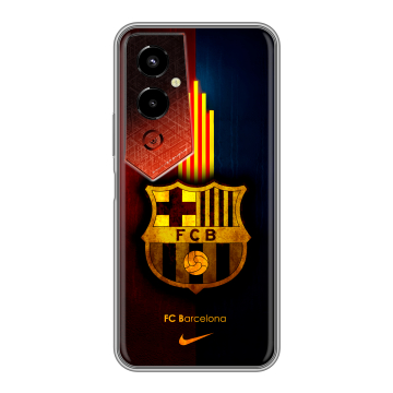 Силиконовый чехол на Tecno Pova 4 Pro с принтом Барселона Barcelona
