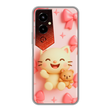 Силиконовый чехол на Tecno Pova 4 Pro с принтом для девочек Силиконовый чехол на Tecno Pova 4 Pro с принтом для девочек