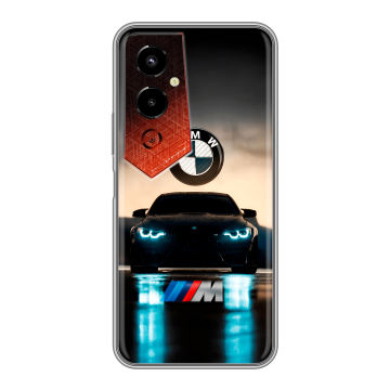 Силиконовый чехол на Tecno Pova 4 Pro с принтом БМВ BMW