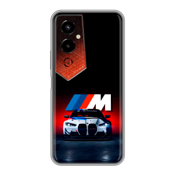 Силиконовый чехол на Tecno Pova 4 Pro с принтом БМВ BMW