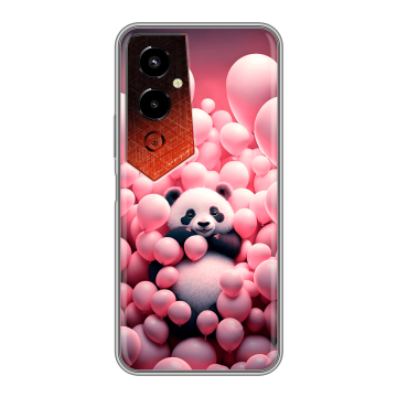 Силиконовый чехол на Tecno Pova 4 Pro с принтом Панда