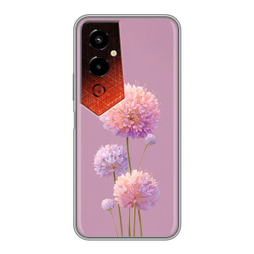 Силиконовый чехол на Tecno Pova 4 Pro с принтом Цветы
