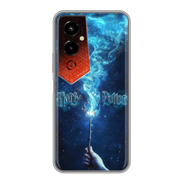 Силиконовый чехол на Tecno Pova 4 Pro с принтом Harry Potter Гарри Поттер Силиконовый чехол на Tecno Pova 4 Pro с принтом Harry Potter Гарри Поттер