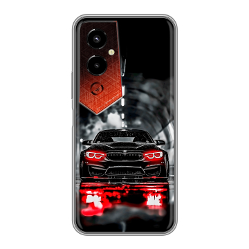 Силиконовый чехол на Tecno Pova 4 Pro с принтом BMW БМВ
