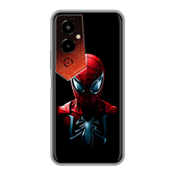 Силиконовый чехол на Tecno Pova 4 Pro с принтом Spiderman Человек паук