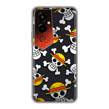 Силиконовый чехол на Tecno Pova 4 Pro с принтом One Piece Ван Пис