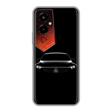 Силиконовый чехол на Tecno Pova 4 Pro с принтом Mercedes Мерседес Силиконовый чехол на Tecno Pova 4 Pro с принтом Mercedes Мерседес
