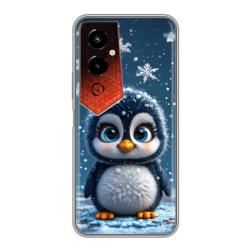Силиконовый чехол на Tecno Pova 4 Pro с принтом Новый год
