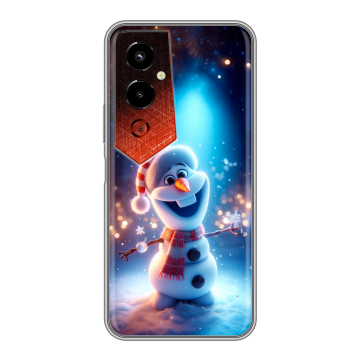 Силиконовый чехол на Tecno Pova 4 Pro с принтом Новый год