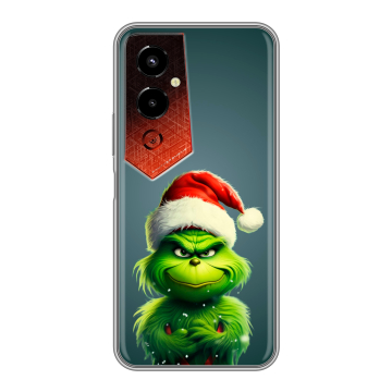 Силиконовый чехол на Tecno Pova 4 Pro с принтом Новый год