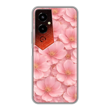 Силиконовый чехол на Tecno Pova 4 Pro с принтом женский