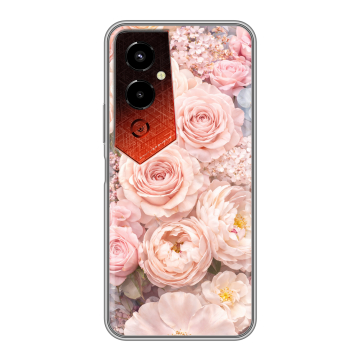 Силиконовый чехол на Tecno Pova 4 Pro с принтом женский