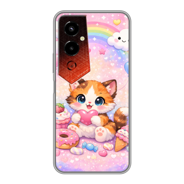 Силиконовый чехол на Tecno Pova 4 Pro с принтом для девочек Силиконовый чехол на Tecno Pova 4 Pro с принтом для девочек