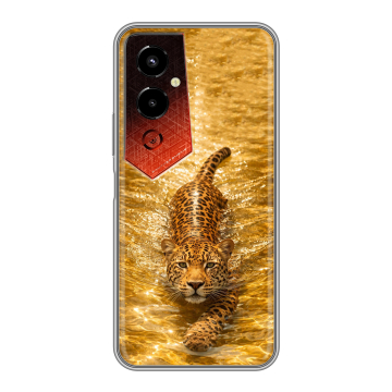 Силиконовый чехол на Tecno Pova 4 Pro с принтом женский