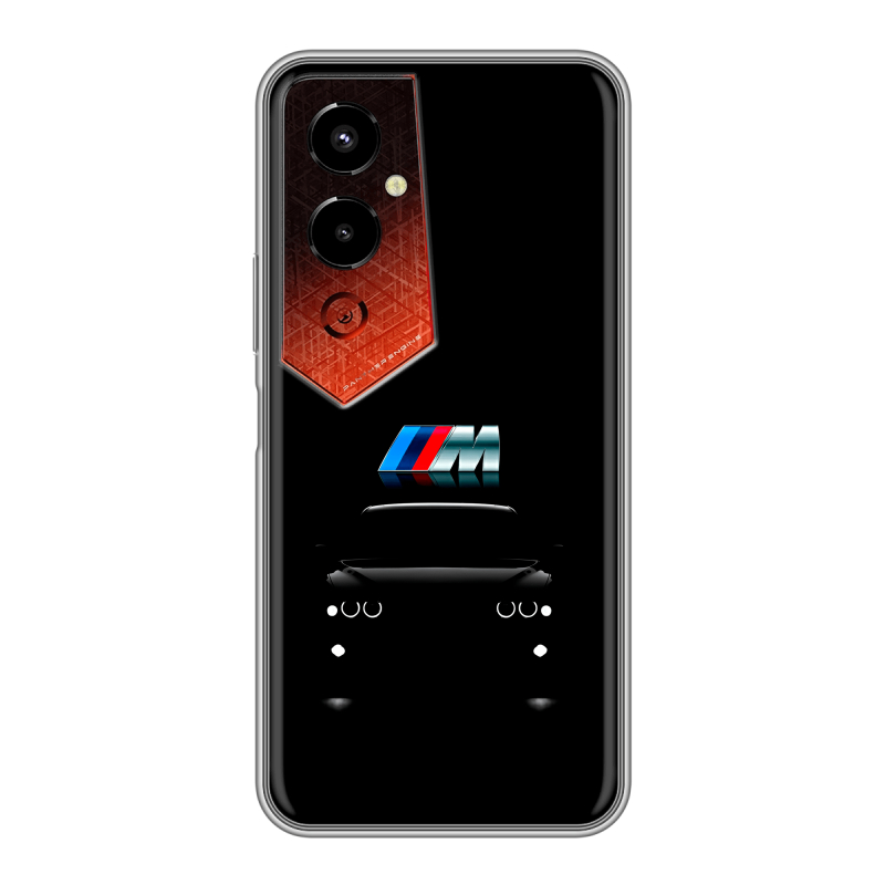 Силиконовый чехол на Tecno Pova 4 Pro с принтом БМВ BMW Силиконовый чехол на Tecno Pova 4 Pro с принтом БМВ BMW