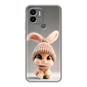 Силиконовый чехол на Xiaomi Redmi A1 Plus с принтом Кролик