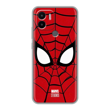 Силиконовый чехол на Xiaomi Redmi A1 Plus с принтом человек паук spiderman