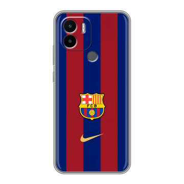 Силиконовый чехол на Xiaomi Redmi A1 Plus с принтом Барселона Barcelona Силиконовый чехол на Xiaomi Redmi A1 Plus с принтом Барселона Barcelona