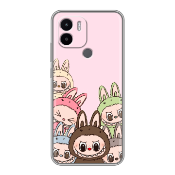 Силиконовый чехол на Xiaomi Redmi A1 Plus с принтом Лабубу Силиконовый чехол на Xiaomi Redmi A1 Plus с принтом Лабубу