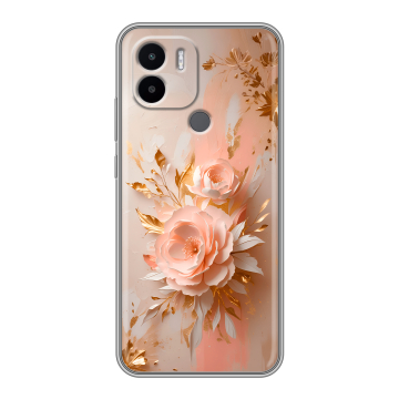 Силиконовый чехол на Xiaomi Redmi A1 Plus с принтом женский