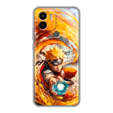 Силиконовый чехол на Xiaomi Redmi A1 Plus с принтом Аниме Наруто Naruto Силиконовый чехол на Xiaomi Redmi A1 Plus с принтом Аниме Наруто Naruto