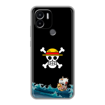 Силиконовый чехол на Xiaomi Redmi A1 Plus с принтом One Piece Ван Пис Силиконовый чехол на Xiaomi Redmi A1 Plus с принтом One Piece Ван Пис