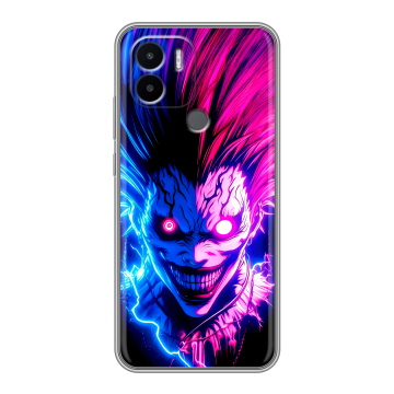 Силиконовый чехол на Xiaomi Redmi A1 Plus с принтом Death note Тетрадь смерти