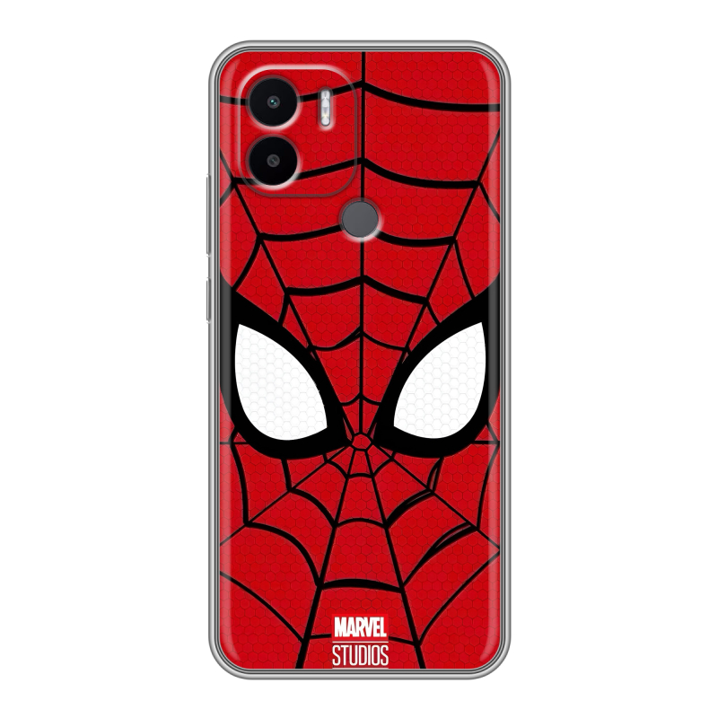 Силиконовый чехол на Xiaomi Redmi A1 Plus с принтом человек паук spiderman Силиконовый чехол на Xiaomi Redmi A1 Plus с принтом человек паук spiderman