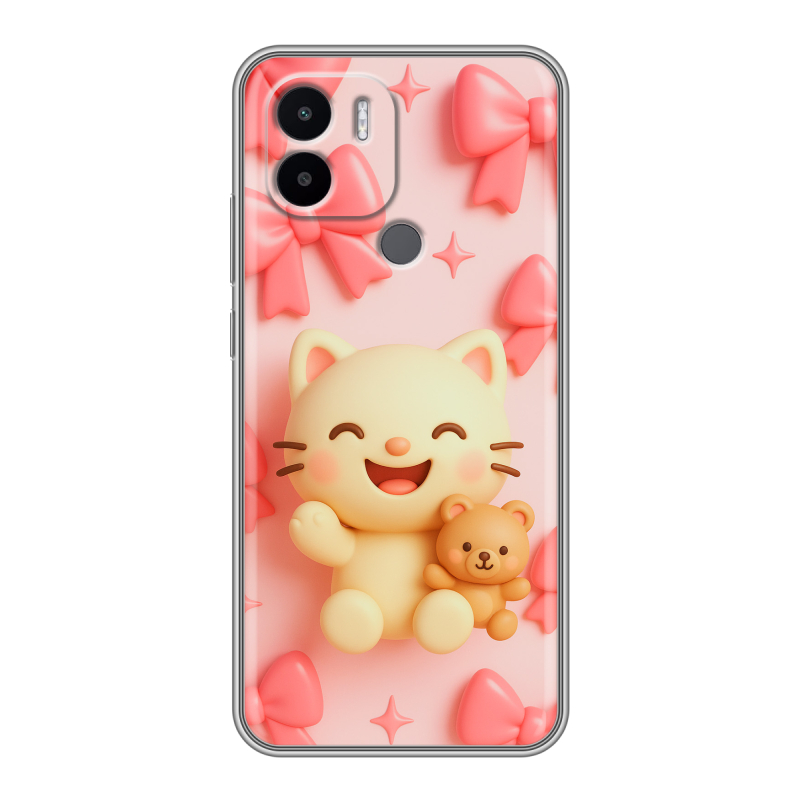Силиконовый чехол на Xiaomi Redmi A1 Plus с принтом для девочек Силиконовый чехол на Xiaomi Redmi A1 Plus с принтом для девочек