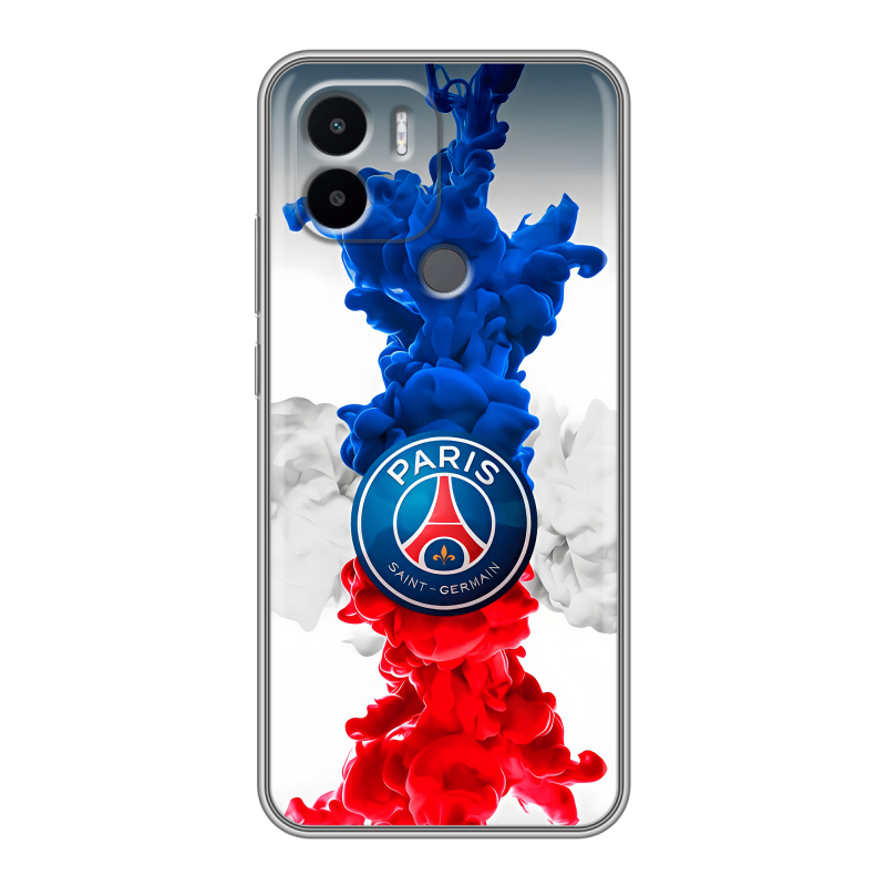 Силиконовый чехол на Xiaomi Redmi A1 Plus с принтом PSG ПСЖ Силиконовый чехол на Xiaomi Redmi A1 Plus с принтом PSG ПСЖ