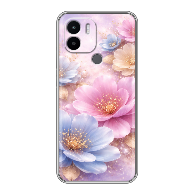 Силиконовый чехол на Xiaomi Redmi A1 Plus с принтом женский Силиконовый чехол на Xiaomi Redmi A1 Plus с принтом женский