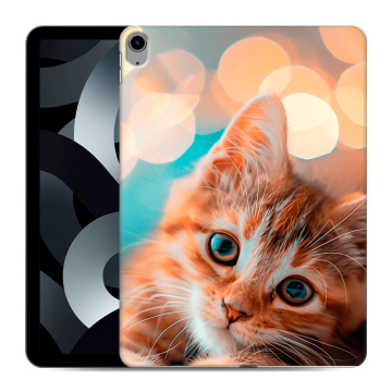 Силиконовый чехол на Ipad 10.9 (2022) с принтом котик Силиконовый чехол на Ipad 10.9 (2022) с принтом котик