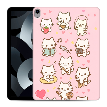 Силиконовый чехол на Ipad 10.9 (2022) с принтом Hello Kitty Хелоу Кити Силиконовый чехол на Ipad 10.9 (2022) с принтом Hello Kitty Хелоу Кити