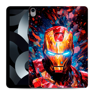 Силиконовый чехол на Ipad 10.9 (2022) с принтом Железный человек Ironman Силиконовый чехол на Ipad 10.9 (2022) с принтом Железный человек Ironman