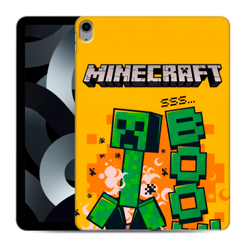 Силиконовый чехол на Ipad 10.9 (2022) с принтом Майнкрафт Minecraft Силиконовый чехол на Ipad 10.9 (2022) с принтом Майнкрафт Minecraft
