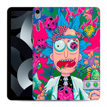 Силиконовый чехол на Ipad 10.9 (2022) с принтом Рик и Морти Rick Morty Силиконовый чехол на Ipad 10.9 (2022) с принтом Рик и Морти Rick Morty