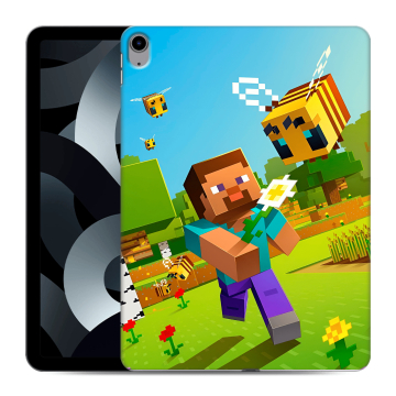 Силиконовый чехол на Ipad 10.9 (2022) с принтом Майнкрафт Minecraft