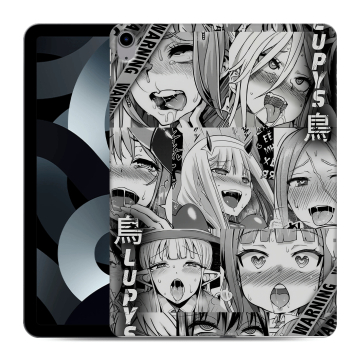 Силиконовый чехол на Ipad 10.9 (2022) с принтом Ahegao Ахегао Аниме