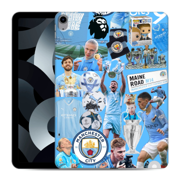 Силиконовый чехол на Ipad 10.9 (2022) с принтом Man City Манчестер Сити