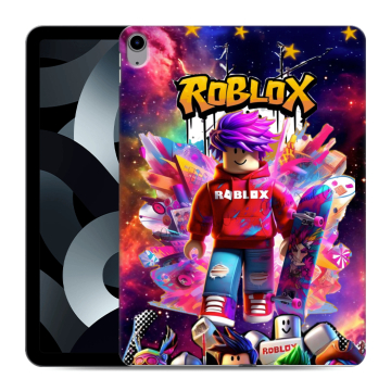 Силиконовый чехол на Ipad 10.9 (2022) с принтом Roblox Роблокс