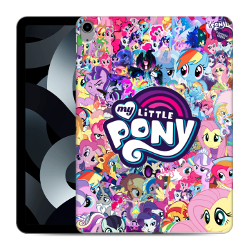 Силиконовый чехол на Ipad 10.9 (2022) с принтом My little pony Дружба чудо Силиконовый чехол на Ipad 10.9 (2022) с принтом My little pony Дружба чудо