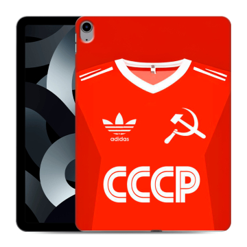Силиконовый чехол на Ipad 10.9 (2022) с принтом Флаг Герб СССР