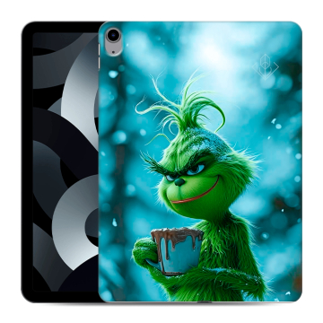 Силиконовый чехол на Ipad 10.9 (2022) с принтом Новый год гринч